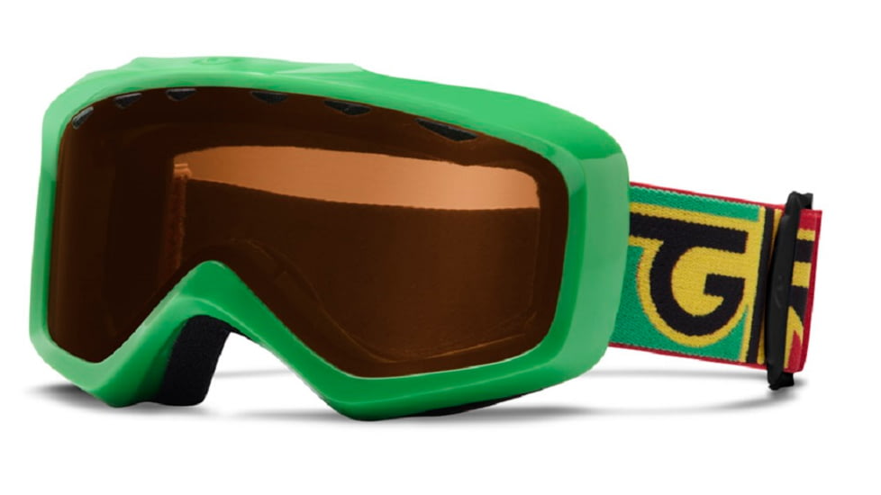 Giro Grade Goggles - Kid's-Olive Shred Badges-Amber Rose