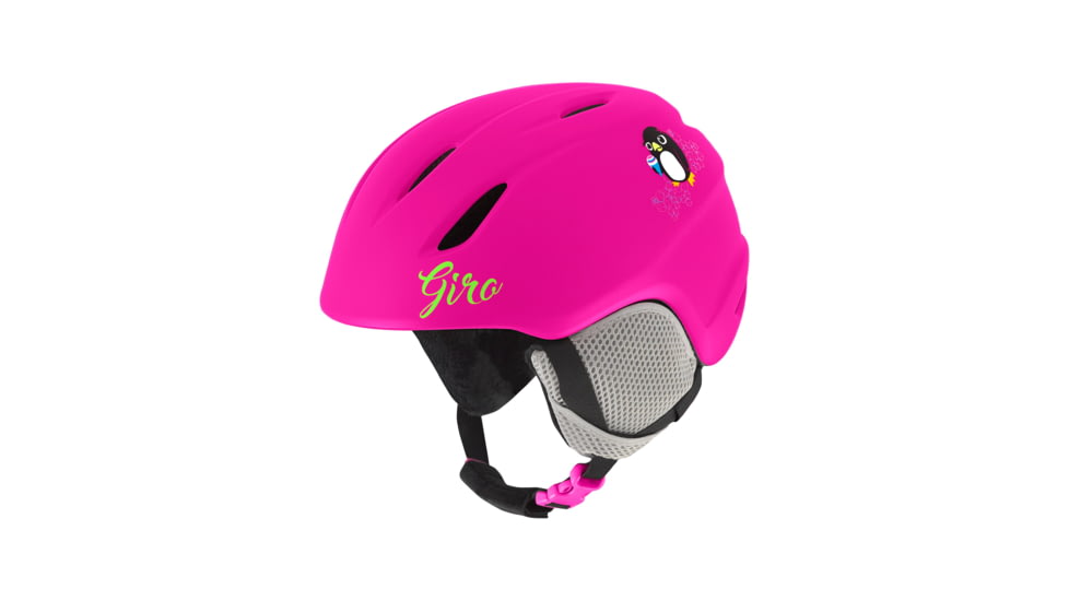 Giro Launch Snow Helmet - Kid's, Matte Bright Pink Penguin, X-Small, 7082918
