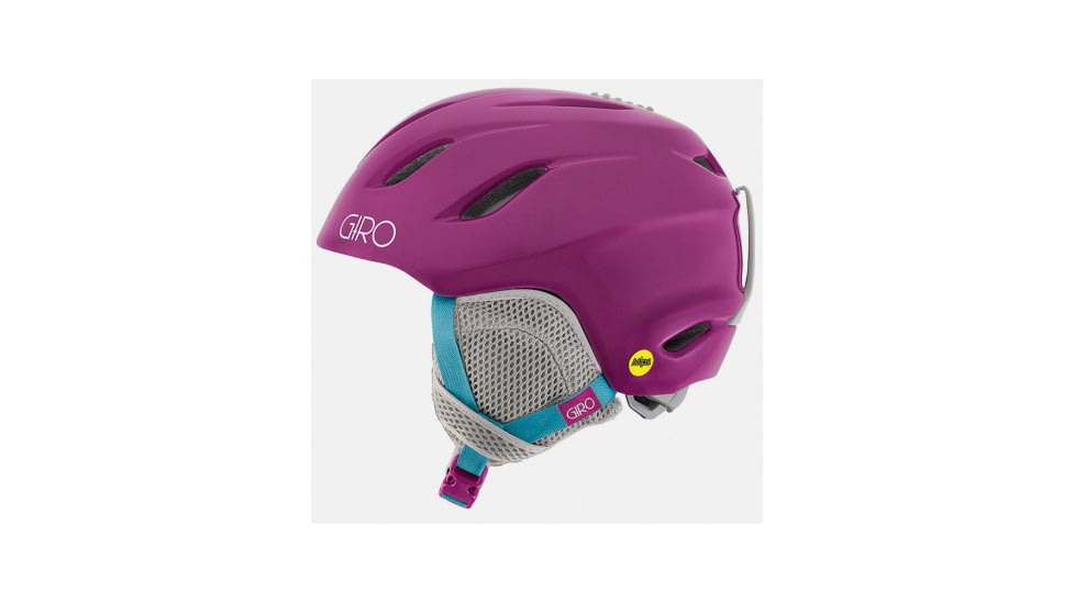 Giro Nine Jr. MIPS Snow Helmet-Berry-Small
