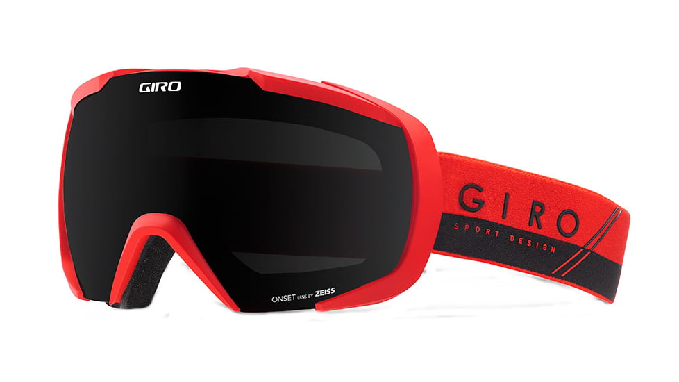 Giro Onset Goggle-Red/Black Slash-Black Limo