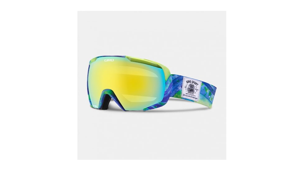 Giro Onset Goggles-Green JK Geode-Loden Yellow