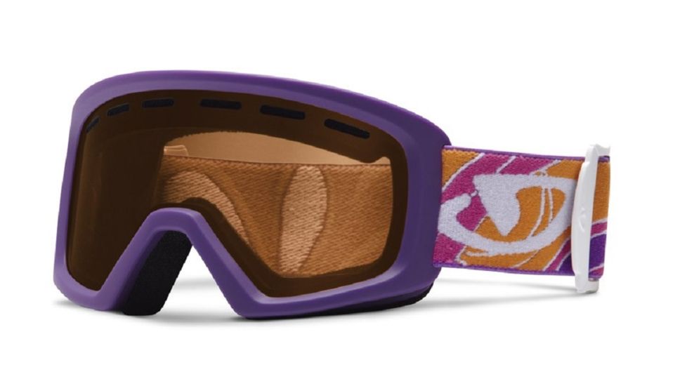 Giro Rev Goggles - Kid's-Blue Winni-Amber Rose