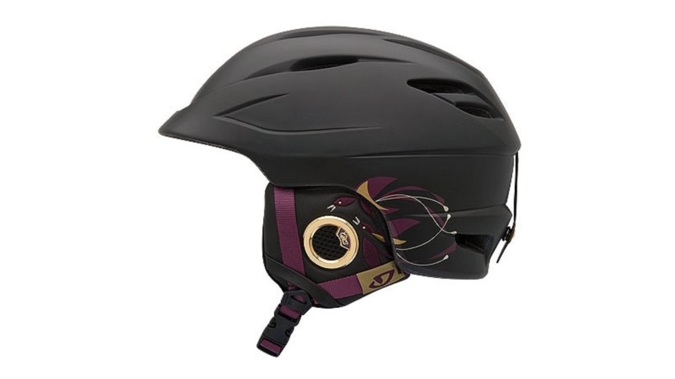 Giro Sheer Snow Helmet - Women's-Small-Matte Black Birds