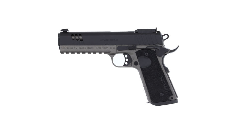 Girsan MC1911S Influencer X Govt Semi Auto Pistol, 9mm Luger, 5 in Barrel