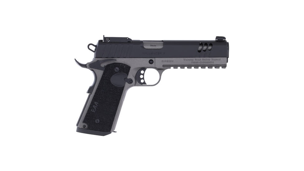 Girsan MC1911S Influencer X Govt Semi Auto Pistol, 9mm Luger, 5 in Barrel