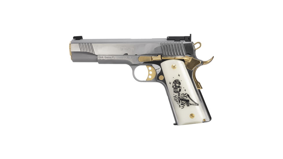 Girsan MC1911S Liberadore III Semi Auto Pistol, 9mm Luger, 5 in Barrel
