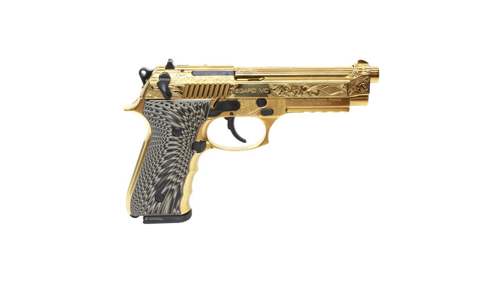 Girsan Regard MC Deluxe Semi Auto Pistol, 9mm Luger, 4.9 in Barrel