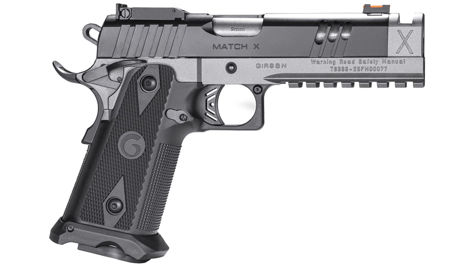 Girsan Witness 2311 Match X Semi Auto Pistol, 9mm Luger, 5 in Barrel