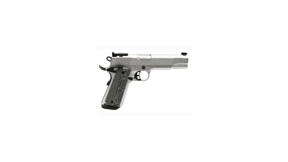 Girsan MC1911-Match-Elite Pistol, .45 ACP, 5 in barrel, hard chromed carbon steel frame, G10 composite grip, recoil operated semi-automatic, striker single-action, grip safety, ambi thumb safety, adjustable target, 8 round magazine, GSNMC1911MTCELT-FRRMPG