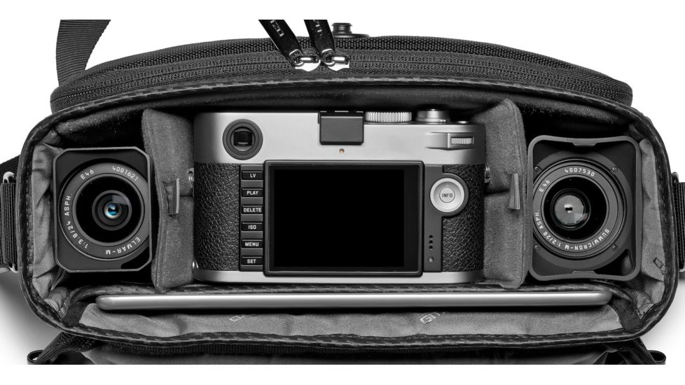 Gitzo Century Compact Camera Messenger Bag, Black, Small, GCB100MS