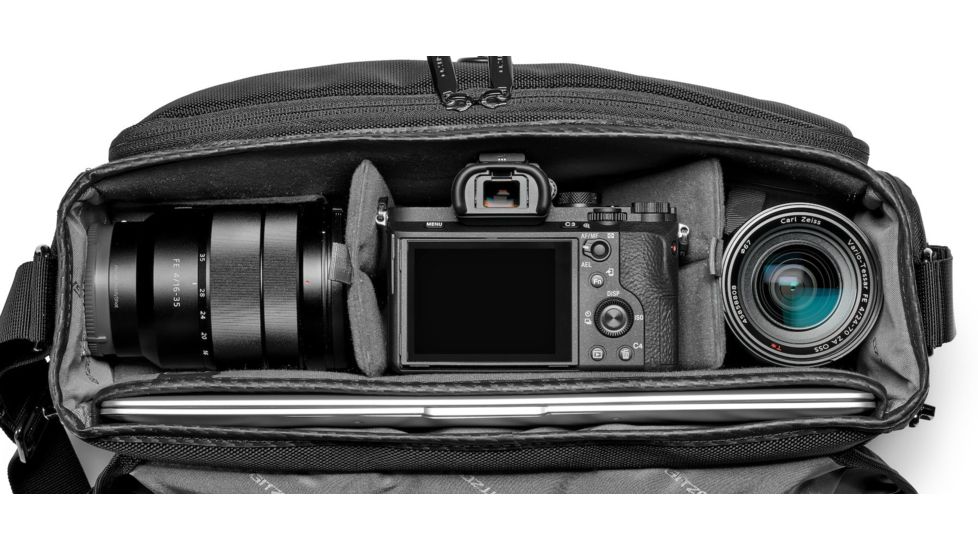 Gitzo Century Traveler Camera Messenger Bag, Black, Medium, GCB100MM