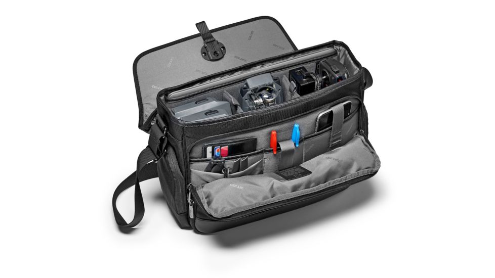 Gitzo Century Traveler Camera Messenger Bag, Black, Medium, GCB100MM