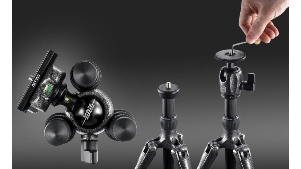 Gitzo Traveler Kit Series 1 Carbon 4 Sections Ball Head QD GK1580TQD4