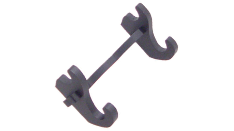 Gladius Double Wall Rack, Black wood construction, OG013