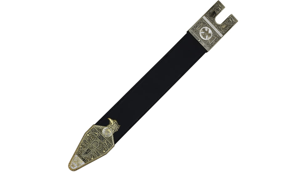 Gladius Gladiator Sword, 31.5in Overall, 23in Unsharpened Stainless Blade, White Wood/Metal Handle, 200V