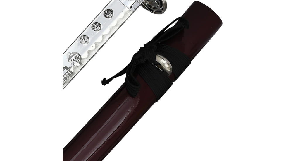 Gladius Katana Silver Engraved