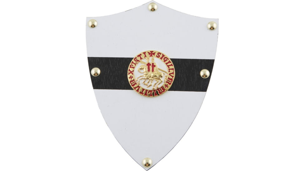 Gladius Knights Templar Mini Shield, Wood Construction, MA1883