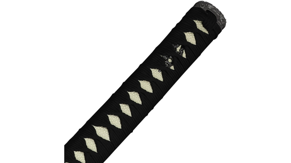Gladius Crane Tsuba Wakizashi, 30.25in Overall, 20in Stainless Blade, Black Cord Wrapped Handle, 193