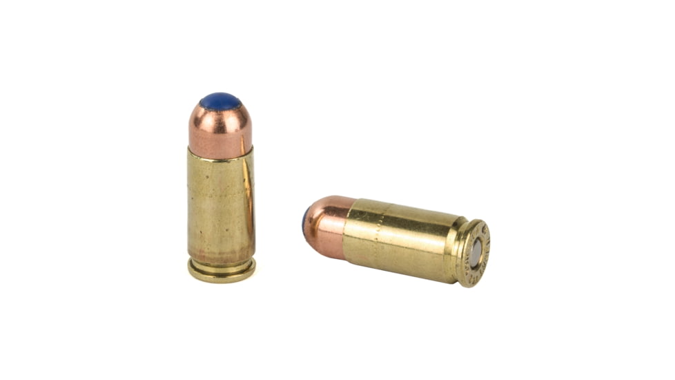 Glaser Ammo Blue 9mm Luger, 80 grain, 20 Rounds Pistol Ammo, GL0060020