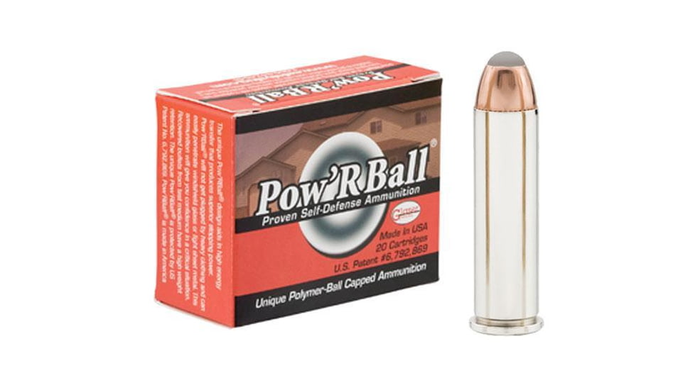 Glaser PowRBall Handgun Ammunition .357 Mag 100 gr JHP 1450 fps 20/box, PB357100/20