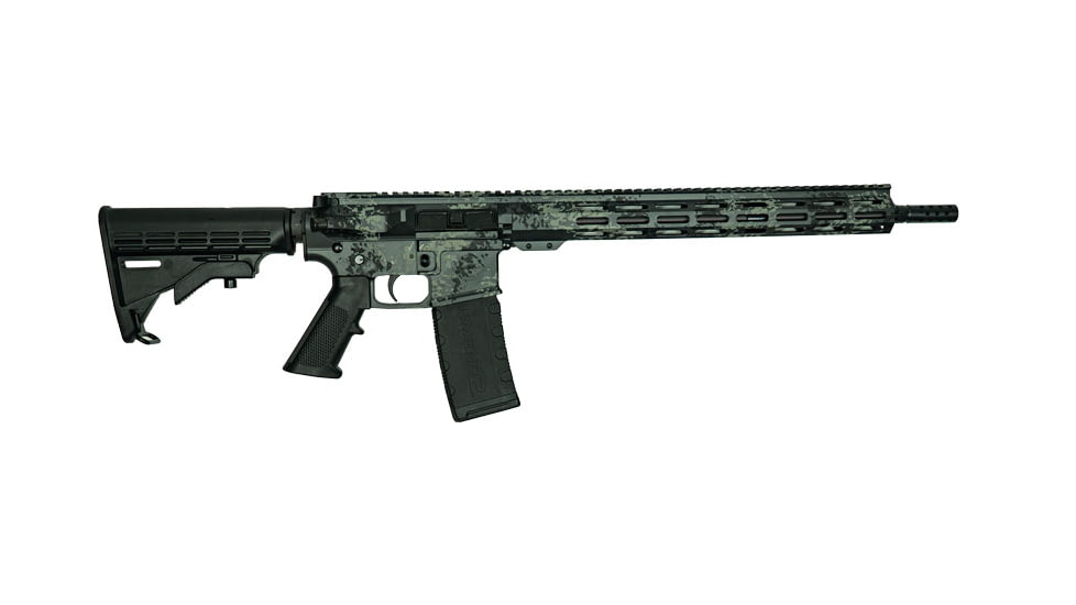 GLFA AR-15 Semi Auto Rifle w/5 Knives Lichen, .223 Remington/5.56x45mm NATO, 16 inch Barrel