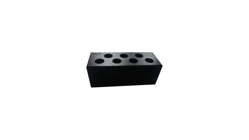 Glfa Cartridge Gauge .45acp 7-holes Anodized Black