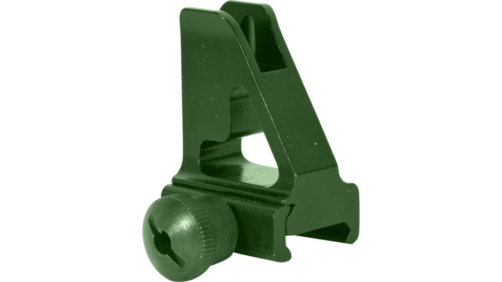 Global Military Gear A2 Style Sights, AR15/M4, Front Sight Only, OD Green, GM-FS1-OD
