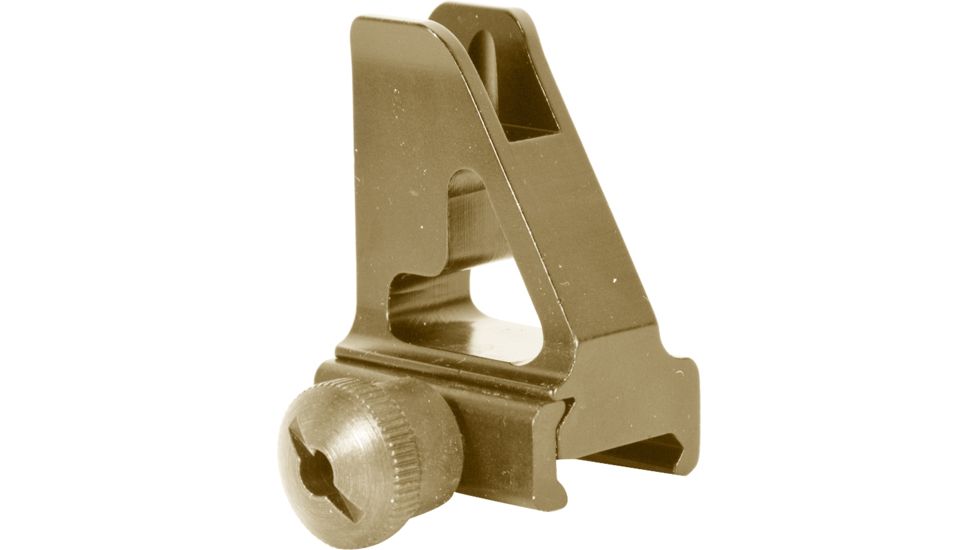 Global Military Gear A2 Style Sights, AR15/M4, Front Sight Only, Tan, GM-FS1-T