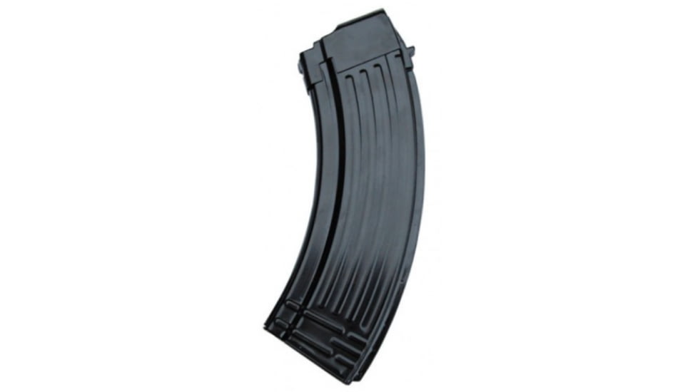 Global Ordnance AK47 7.62x39 30 Round Rifle Magazine, Black, GO-AK47-30-BLK-30RD