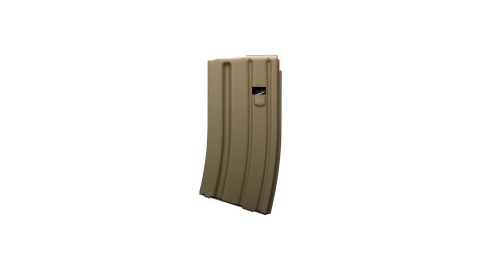 Global Ordnance AR15 5.56/.223 20 Round Rifle Magazine, Flat Dark Earth, GO-AR15-20-FDE-20RD