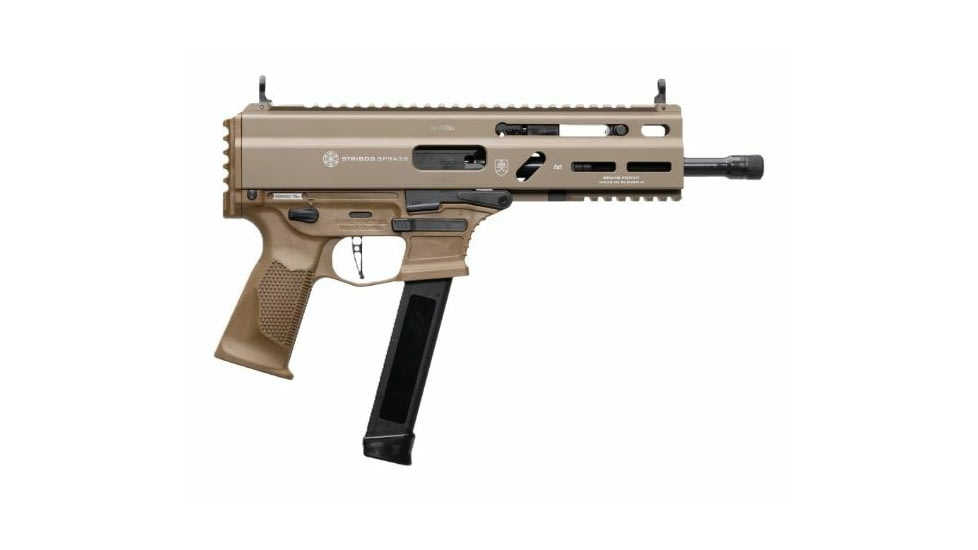 Global Ordnance Grand Power Stribog SP9A3G Semi Auto Pistol, 9mm Luger, 8 inch Barrel