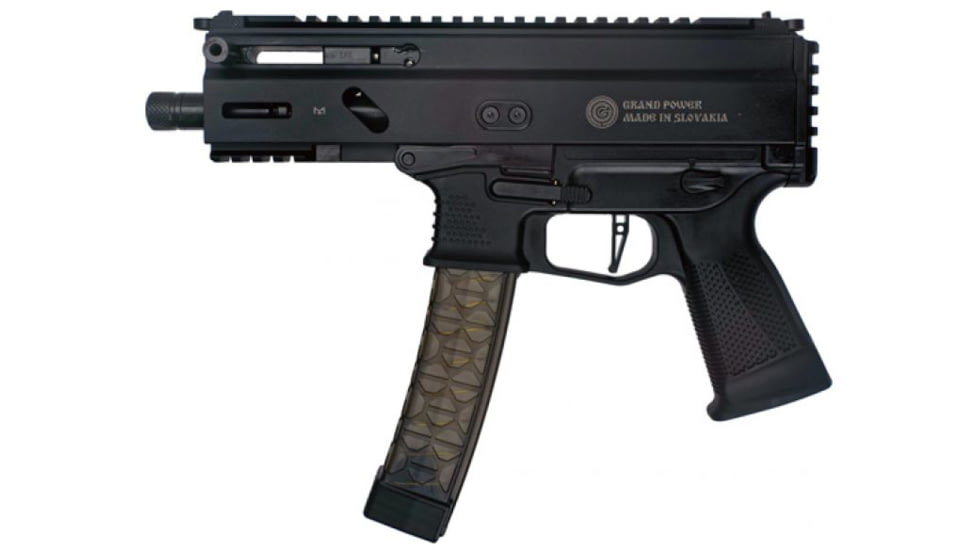 Global Ordnance Grand Power Stribog SP9A3S Semi Auto Pistol, 9mm Luger, 5 in Barrel