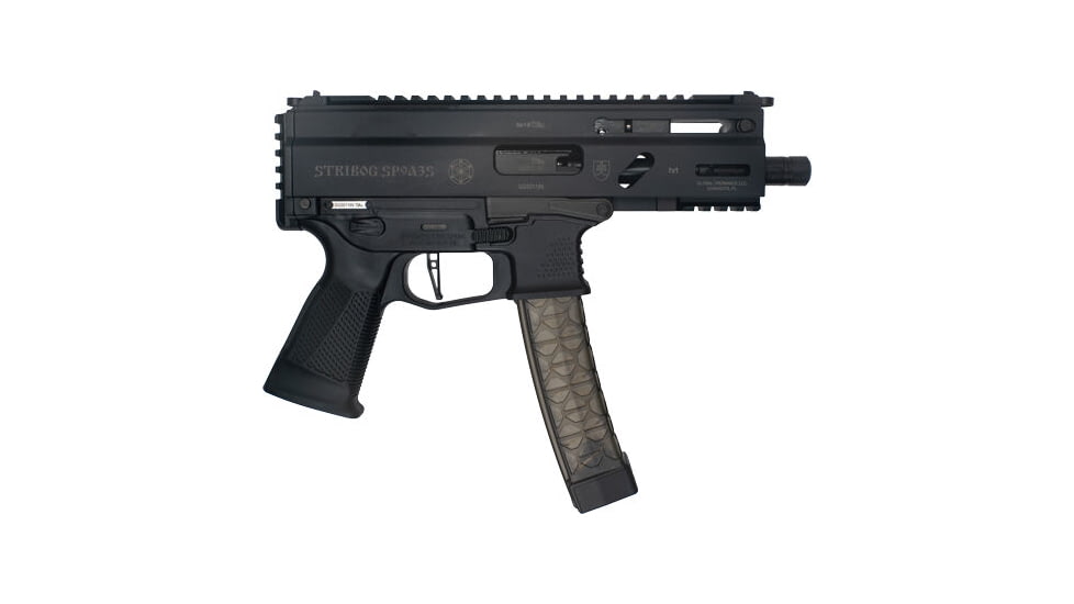 Global Ordnance Grand Power Stribog SP9A3S Semi Auto Pistol, 9mm Luger, 5 in Barrel