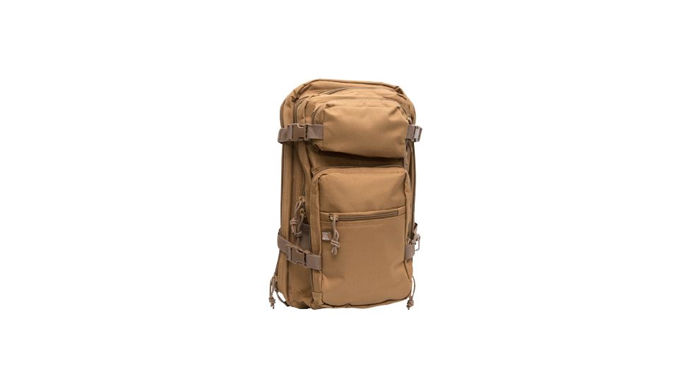 Glock AS00104 Backpack Multi-Purpose 600D Polyester 18x11x 11 Coyote