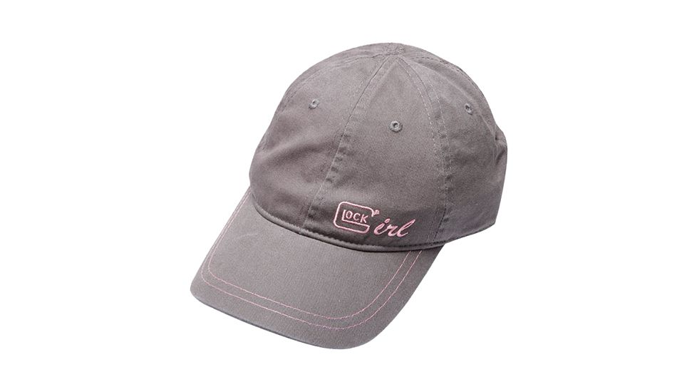 GLOCK AS10007 CHINO GLKGRL HAT GRY/PNK
