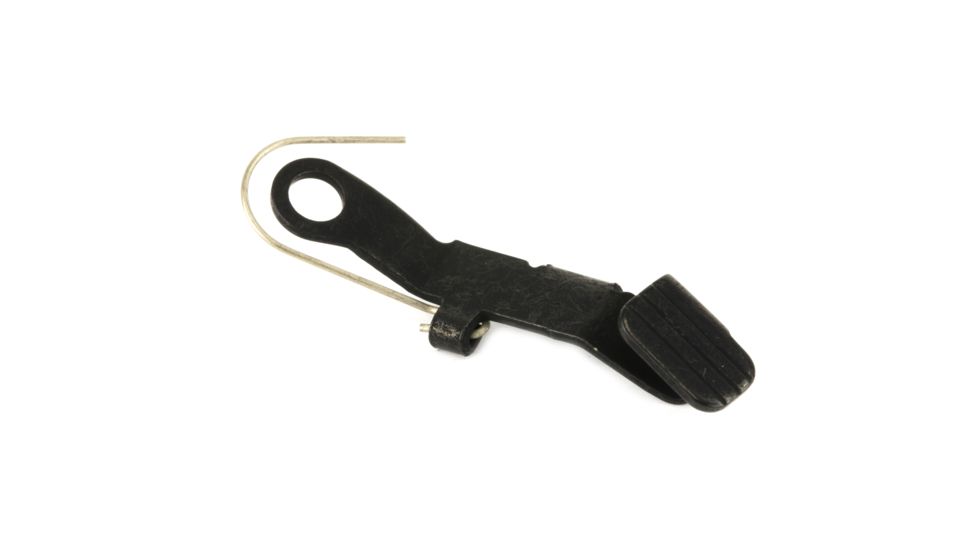 Glock G21 Ambidextrous Slide Stop Lever w/ Spring, Black, GLSP05423