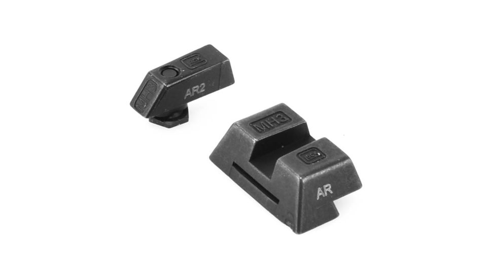 Glock G42 &amp; G43 6.1MM Steel Green Dot Night Sights, Green, 6.1mm, GLSP39930