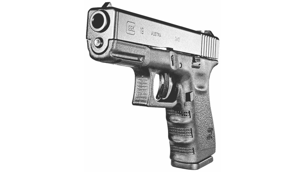 Glock 19 FS Semi Auto Pistol, 9mm Luger, 4.02 in Barrel