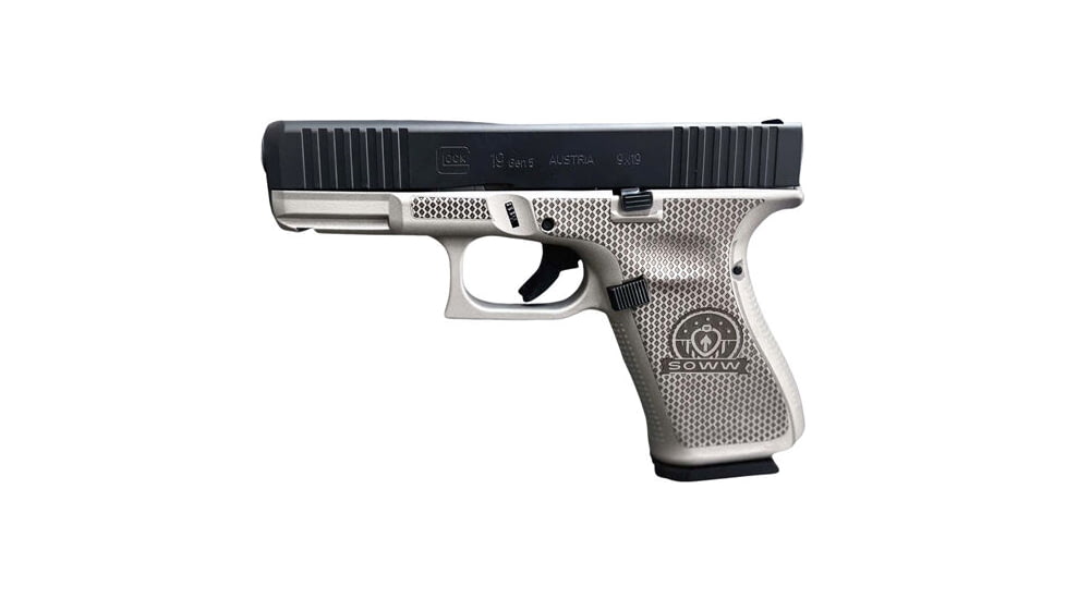 Glock 45 MOS SOWW Semi Auto Pistol, 9mm Luger, 4.02 in Barrel