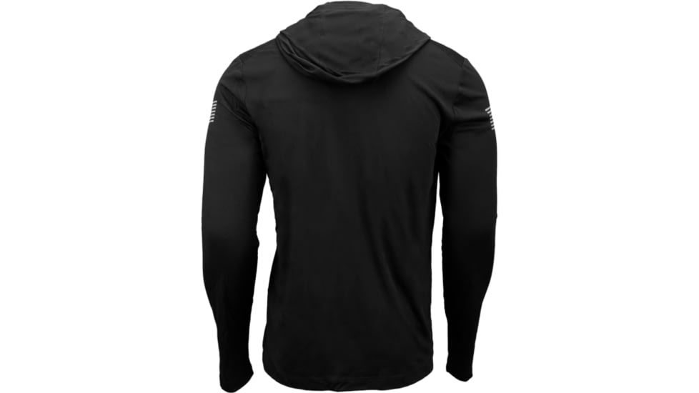 Glock Hooded Performance Long Sleeve Shirt 2xl Black
