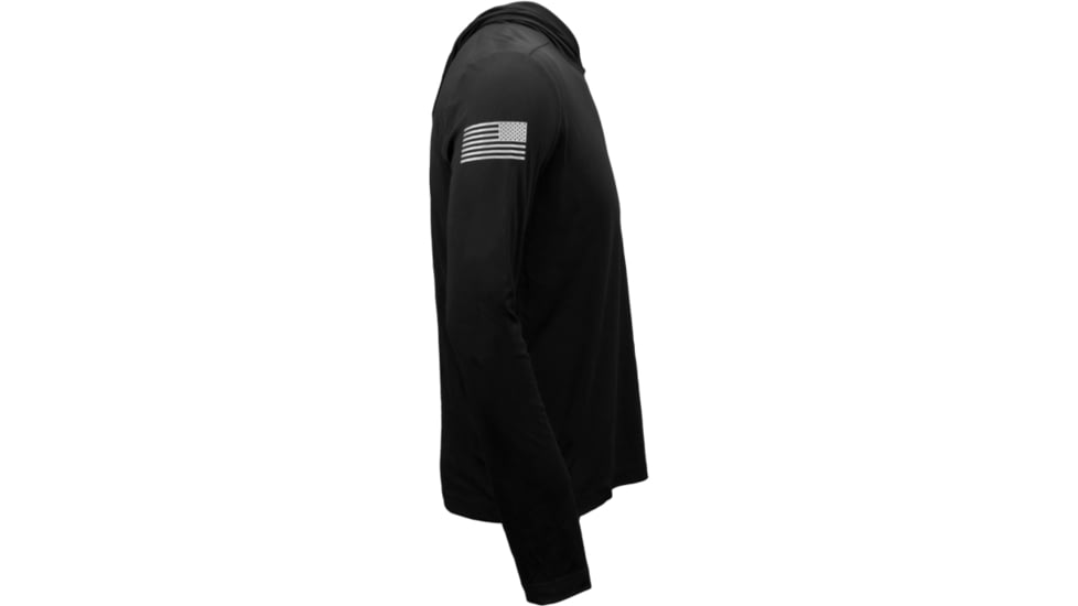 Glock Hooded Performance Long Sleeve Shirt 2xl Black