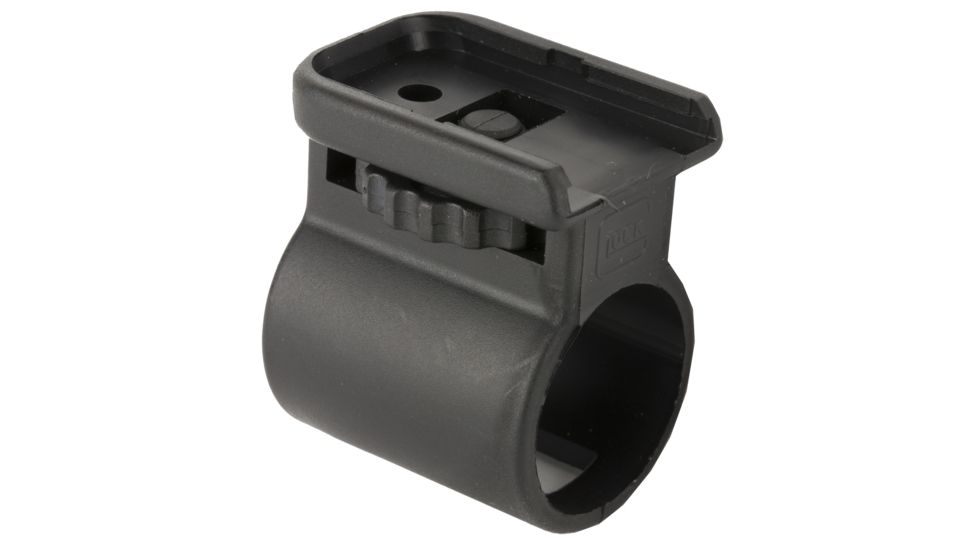 Glock Magazine Floor Plate w/ Mini Flashlight Holder, Excludes G43, Black, GLSP06187