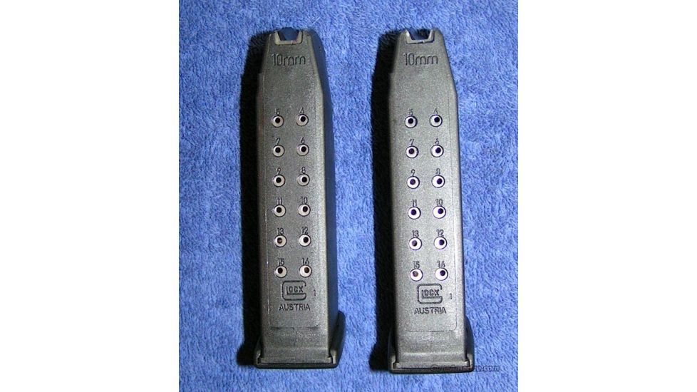 Glock G20 Pistol Magazine, 10mm Auto, 15-Round, Black, 1 Pack, Polymer, MF20015-15RD