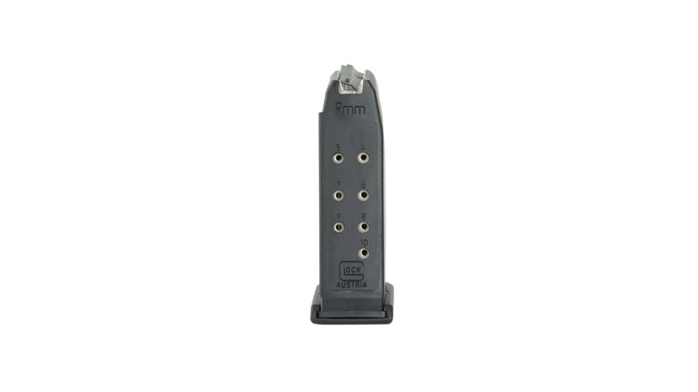 Glock MF26010 Magazine G26 9mm 10rd Black Finish Packaged