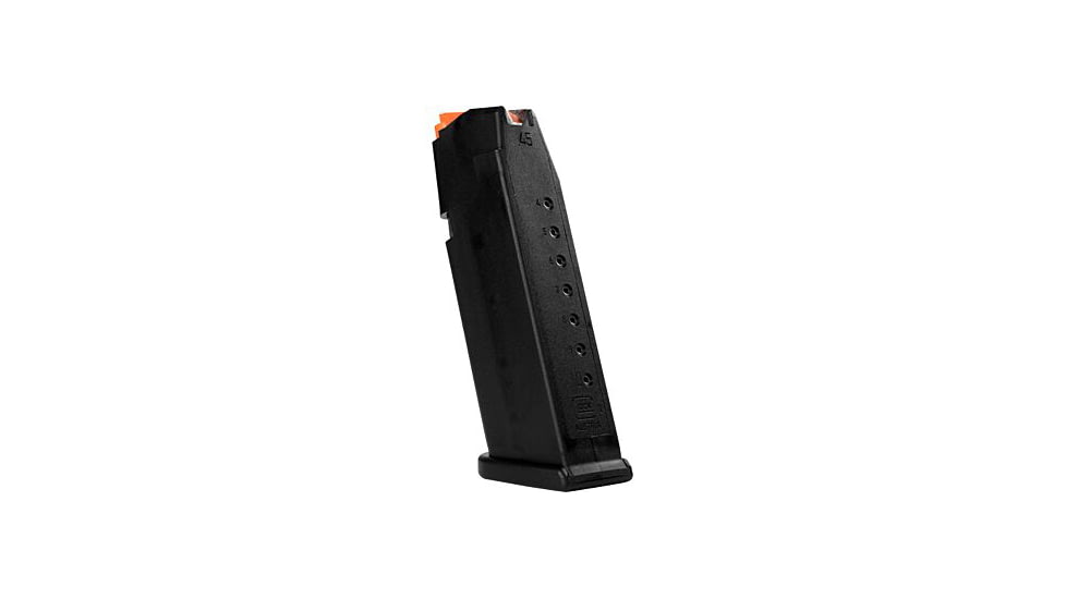 Glock Pistol Magazine, OEM Glock 21 Gen 5, .45 ACP, 10 Rounds, Orange Follower, 74201-10RD