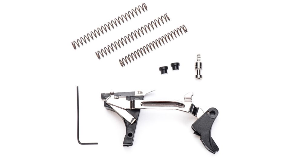 Glock Triggers EDGE Competition Trigger System, 9mm, G17/19/26/34 Gen1-3, Black, GT-01 E9