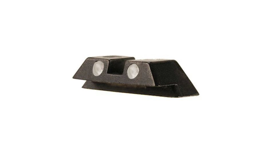Glock Tritium Rear Night Sight 61, Steel, .240in Height, Black GLKNR17G25