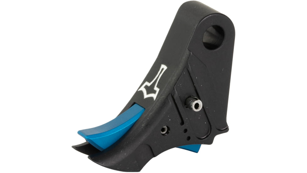 Glockmeister TYR Glock Gen 1-4 Trigger, Anodized, Black Shoe/Blue Safety, TYRBLBLUS