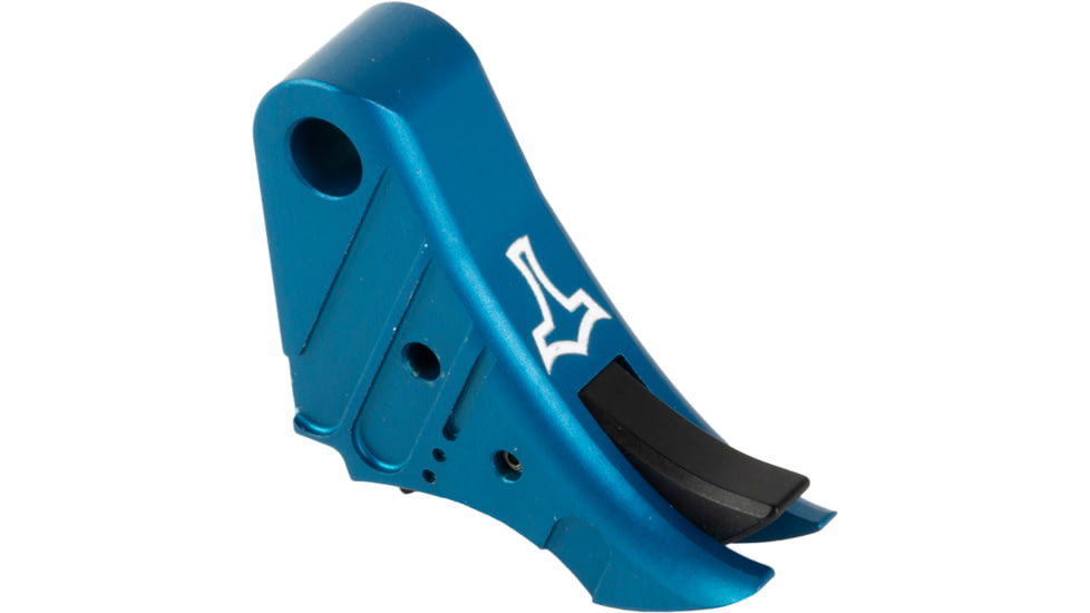 Glockmeister TYR Glock Gen 1-4 Trigger, Anodized, Blue Shoe/Black Safety, TYRBLUBLKS