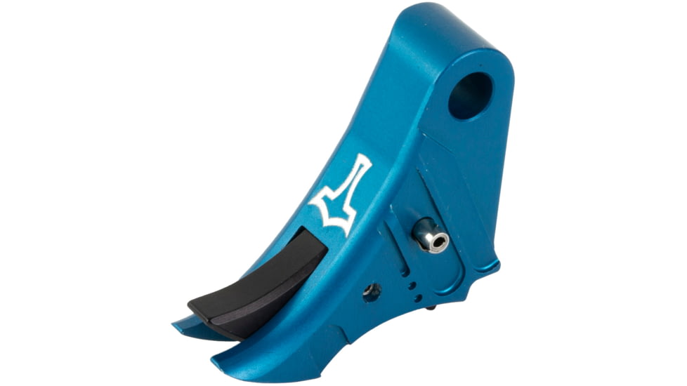 Glockmeister TYR Glock Gen 1-4 Trigger, Anodized, Blue Shoe/Black Safety, TYRBLUBLKS
